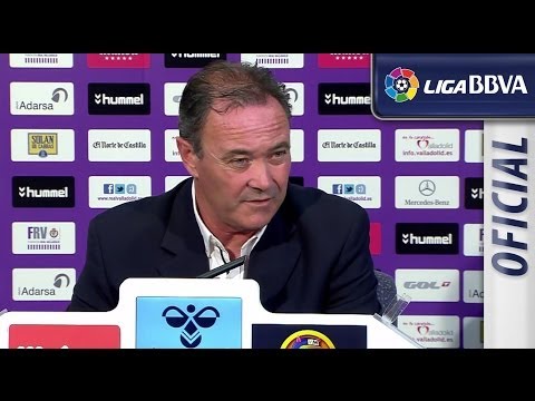 Press Conference JIM after Real Valladolid (0-1) Granada CF - HD