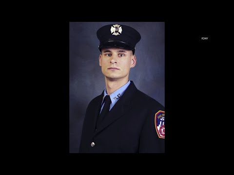 A U.S. Marine killed in Afghanistan was a decorated member of the Fire Department of New York. Christopher Slutman, a 15-year FDNY member, was among three American service members killed by a roadside bomb on Monday. (April 9)