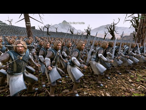 20000 ARCHERS VS 20000 GONDOR GRUNTS - Ultimate Epic Battle Simulator 2 UEBS2