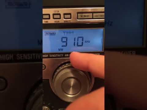 Oakville, Ontario Nighttime AM Bandscan - August 19, 2017