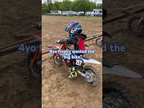 KTM SX-E 3 electric dirt bike | JR MINI 4-6 #dirtbike #motocross #racing