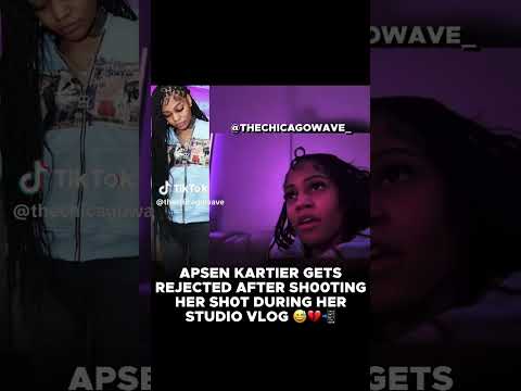 Aspen Kartier Gets Rejected After Shooting Her Shot During Her Studio Vlog