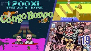 Congo Bongo, Atari 8 bit style! 1200XL Episode 19