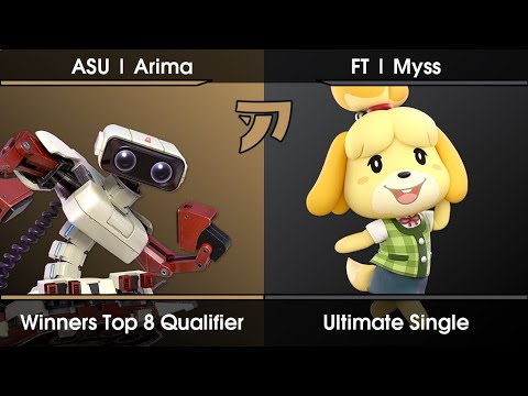 Fake Fiesta #2 - Arima (R.O.B.,Palutena) Vs. Myss (Isabelle) SSBU Ultimate Tournament