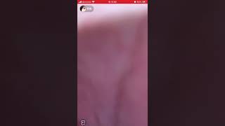 ライブ配信　顔は隠してチクポチ隠さず　巨乳ちゃん