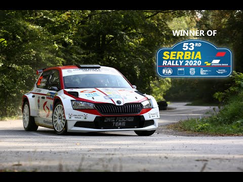 WINNER OF 53RD SERBIA RALLY/ POBEDNIK 53. SRBIJA RELIJA 2020