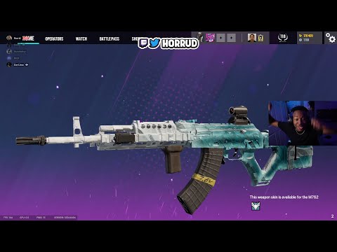 HORRUD GETS HIS MAIN OPS BLACK ICE SKIN!