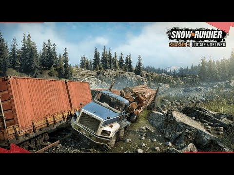snowrunner Gameplay top driving simulator games Walkthrough Part 6 - THIRD GARAGE #SnowRunner