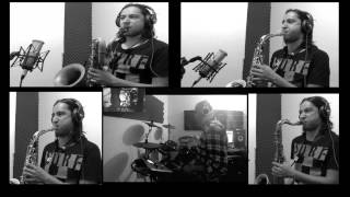 BOOGIE DOWN   Al Jarreau   Sax Quartet Version  Sonsax1