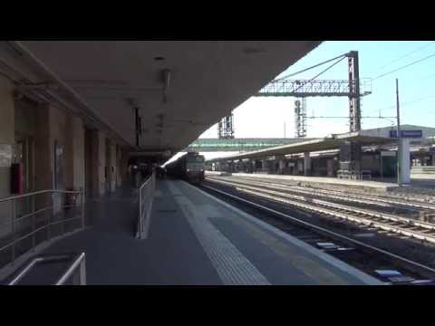 E656.040 sull' EXP 14230 Roma Ostiense - Lourdes, in partenza da Roma Ostiense