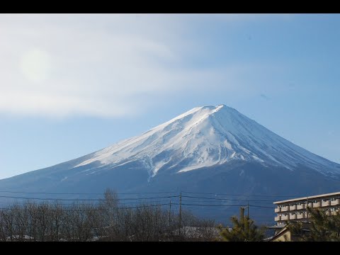 Timelapse- Fire & Peace- Fuji and Shinto Religion as a metaphor for our times. January 2020 Sunrise.