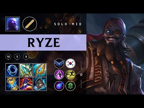 Ryze Mid vs Zoe - KR Diamond Patch 25.24