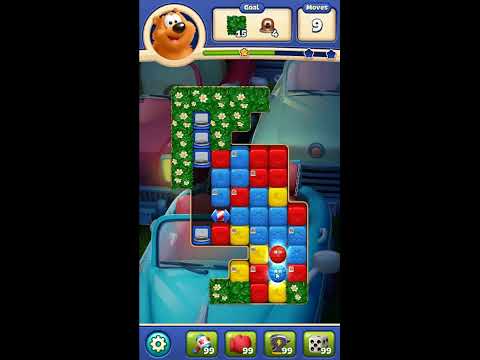 Toon Blast Level 8092 - NO BOOSTERS 🐻🐺🐱 | SKILLGAMING ✔️