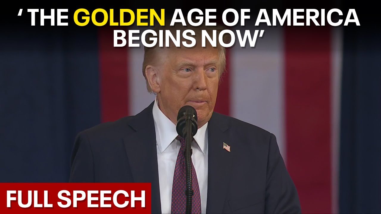 Pres. Donald Trump's inauguration: FULL SPEECH