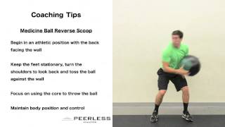 84. Medicine Ball Reverse Scoop