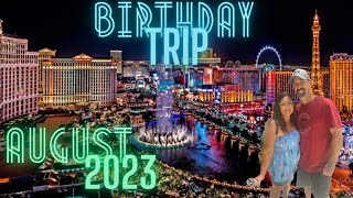Las Vegas Vlog - August Birthday Trip 2023 Day 4. Aria Food Hall - Park MGM - Leaving Vegas - #ad