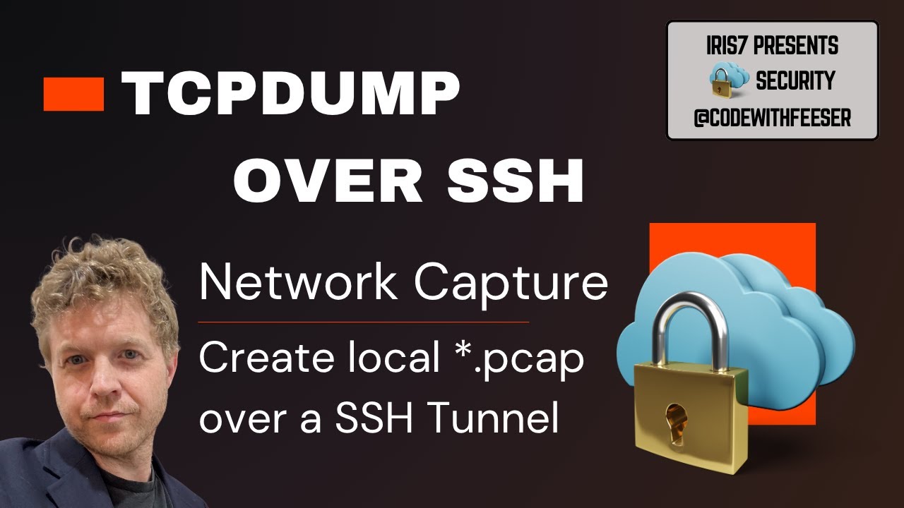 TCPdump over SSH - Create a local PCAP file over an SSH Tunnel