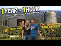 Couple Turns RAW LAND Into Sustainable Homestead / 1 Year in 1 Hour