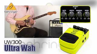 Video thumbnail for BEHRINGER / ギター用エフェクター オートワウ UW300 サウンドバリエーション by サウンドハウス