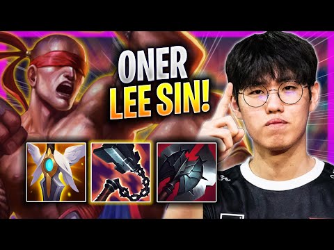ONER IS SUPER CLEAN WITH LEE SIN! - T1 Oner Plays Lee Sin JUNGLE vs Rek'sai! | Bootcamp 2023