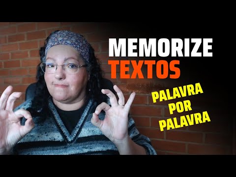 How to memorize entire texts (word by word)