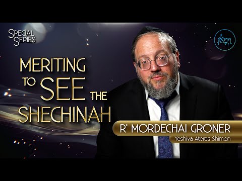 Special Series - Meriting to See the Shechinah | Rabbi Mordechai Groner