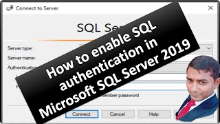 Download the video "How to enable SQL authentication in Microsoft SQL Server 2019"