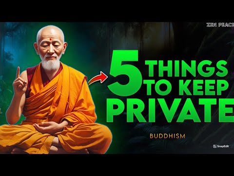 5 Things You Should Always Keep Private | A Story That Could Change How You Live