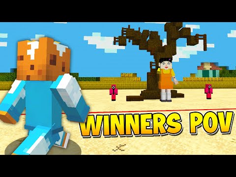 I WON the SQUID GAME in Minecraft! (200+ YOUTUBERS)