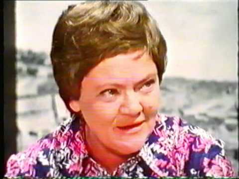 Magda Hain: Fernsehinterview mit der berühmten Sängerin vom 16.7.1971 (Archiv: Gunther Gerke)