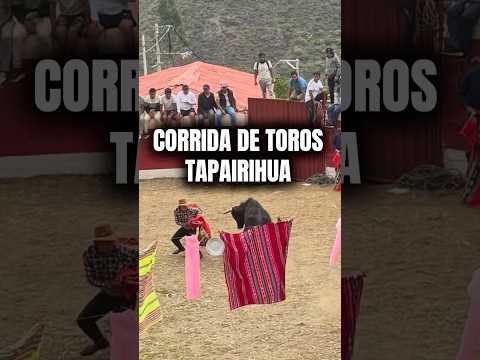 Corrida de Toros en Tapairihua Apurimac Perú #yawarfiesta #añañau #costumbres #tradicion #peru