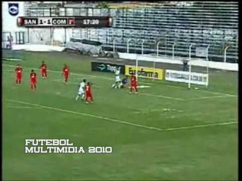 Santos 4-1 Comercial/MS - Copa São Paulo de Futebol Junior 2010 - 1ª Rodada