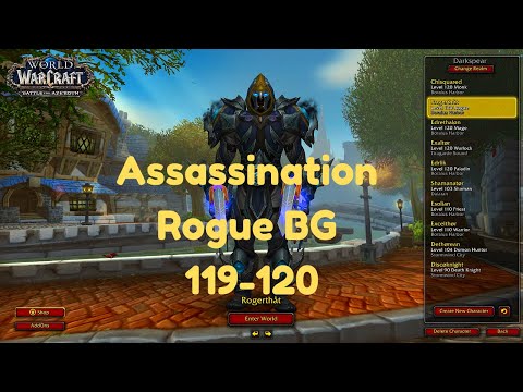Wow 8.1 Sin Rogue BG