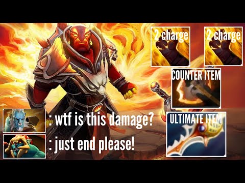 MIRACLE [Ember Spirit] 100% Counter Phantom Lancer with Divine and Battle fury 23 KILLS 7.26 Dota 2