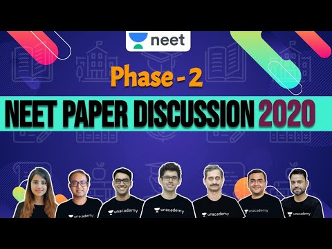 Paper Analysis & Discussion NEET 2020 | Phase - 2 | Physics | Chemistry | Biology | Unacademy NEET