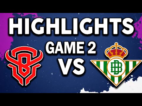 BISONS ECLUB vs Real Betis Game 2 highlights Iberian cup 2022 - LEAGUE OF LEGENDS