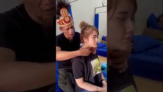 Download lagu Titik pijat untuk sakit kepala pusing gak hilang hilang sakit kepala kiri dan kanan #asmr #massage mp3