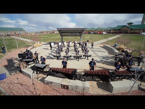 Blue Knights Percussion Ensemble (BKPE) perform their show "Be Water" - April 18, 2021