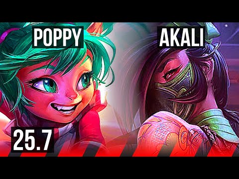 POPPY vs AKALI (TOP) | 6/2/13 | TR Challenger | 25.7