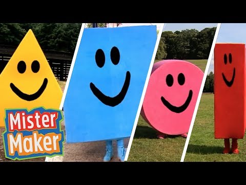 **NEW** Mister Maker Shapes Song Compilation! 🕺🎨 Dancing Music for Children 🎶