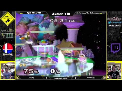 Avalon VIII - Ice (Fox) Vs Däumling (IC) - SSBM Singles Grand Final