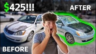 From Abandoned to Epic - Mitsubishi Lancer Transformation - Aluko Vinyl Wrap