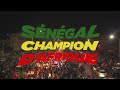 Senegal Champion D Afrique Accueil Des Lions De La Teranga By Parapluie Studio