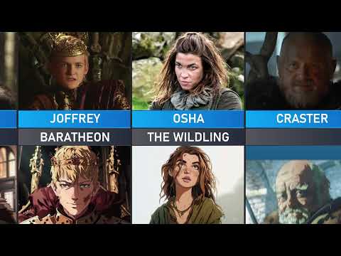 What if game of thrones was an anime PART 1