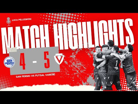 ⚽ San Fermo - Futsal Varese 4-5 | Highlights Calcio a 5 | ⚪🔴