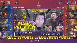 Download lagu REVO SURABAYA vs LOUVRE JG [Match 3] Piala Presiden Esports 2019 mp3