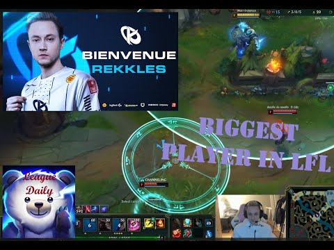Rekkles gets revenge for years of pain as an adc player... | League Clips