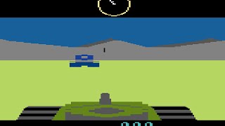 Battlezone Atari 2600 Gameplay - Arcade Classic Tank Shooter