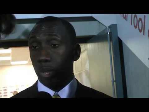 Jimmy Floyd Hasselbaink's post-match reaction against AFC Wimbledon