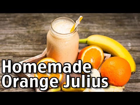 How To Make Homemade Orange Julius!